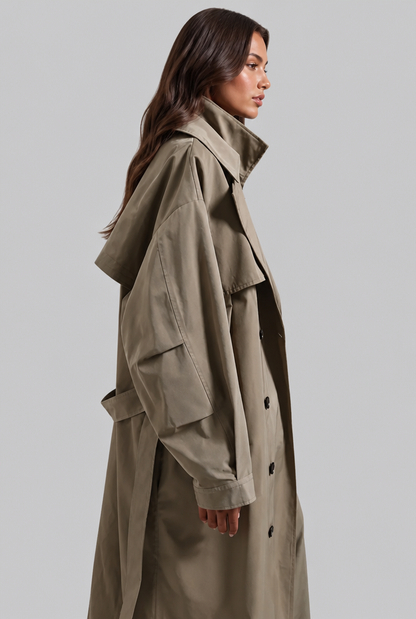 Jenny | Oversized Belted Trench Coat