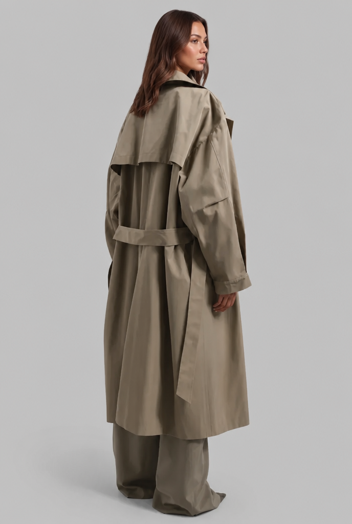 Jenny | Oversized Belted Trench Coat