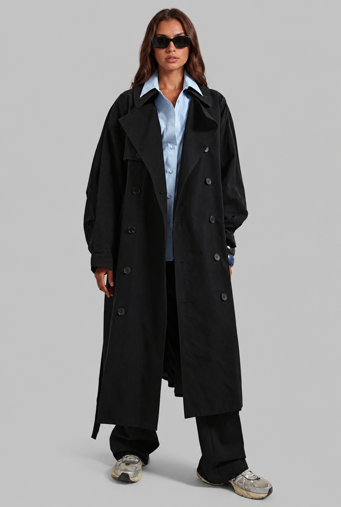 Jenny | Oversized Belted Trench Coat