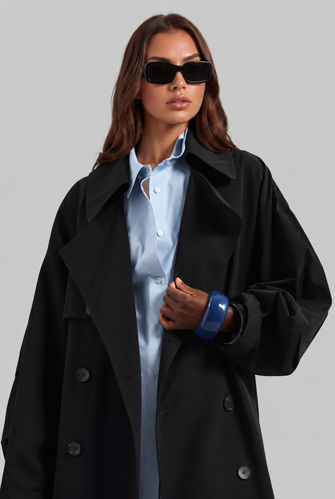 Jenny | Oversized Belted Trench Coat
