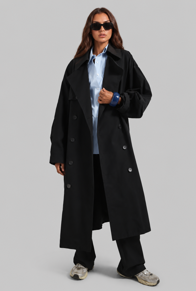 Jenny | Oversized Belted Trench Coat