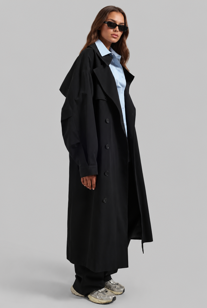 Jenny | Oversized Belted Trench Coat