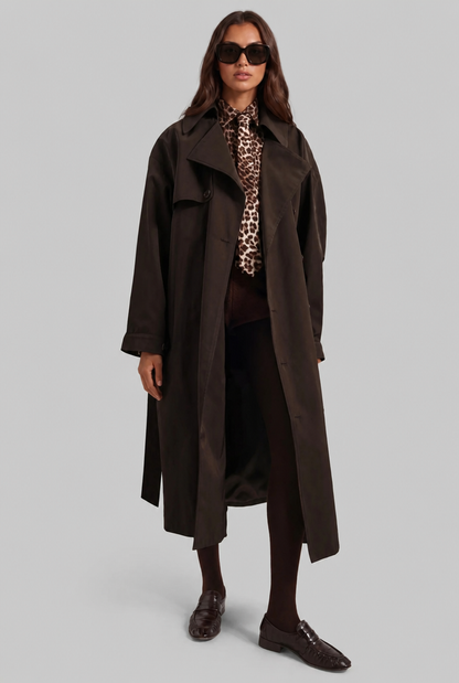 Jenny | Oversized Belted Trench Coat