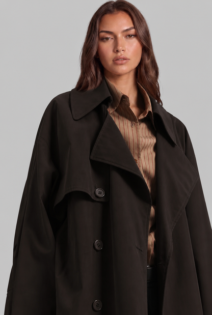 Jenny | Oversized Belted Trench Coat