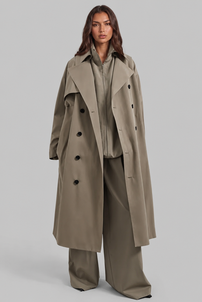 Jenny | Oversized Belted Trench Coat