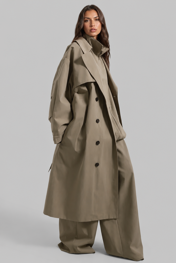 Jenny | Oversized Belted Trench Coat