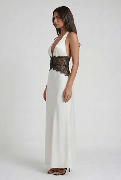 Lara Halter Neck Maxi Dress
