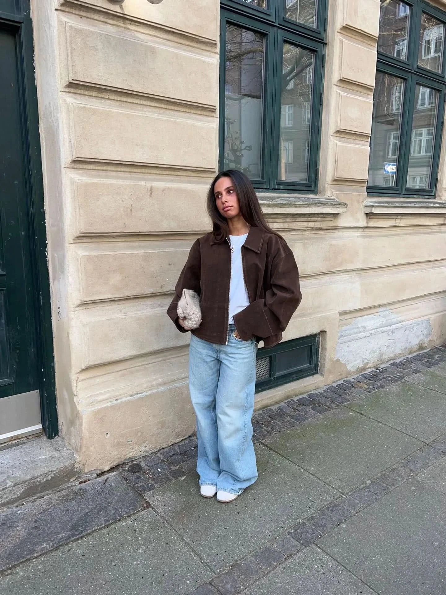 Lena Suede Jacket