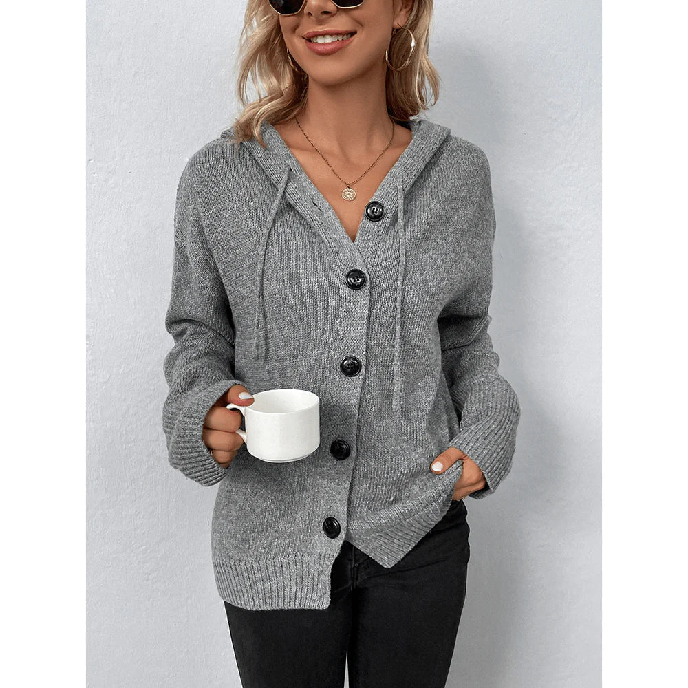 Liana | Quilted Hooded Down Pullover