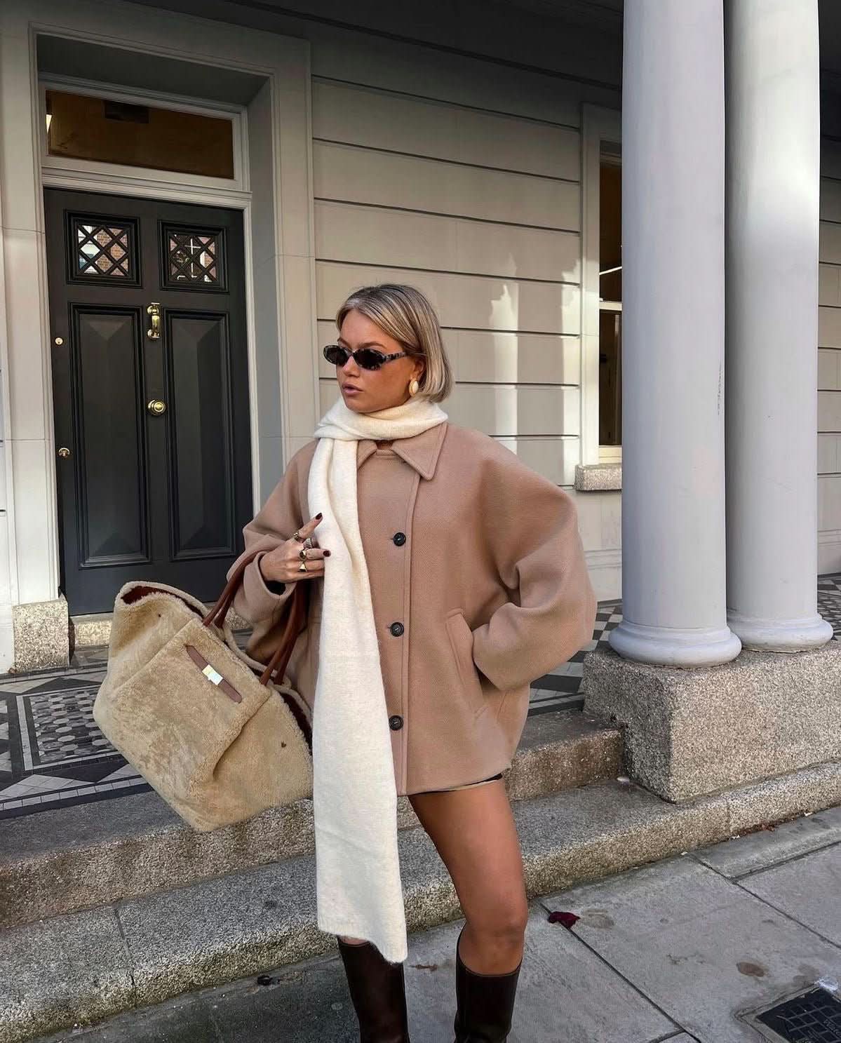 Lovie Oversized Wool Jacket