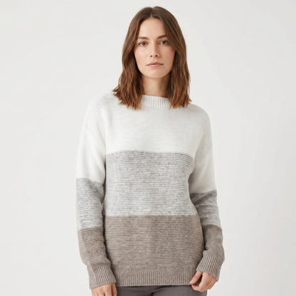 Marlowe | Colour-Block Boat Neck Pullover