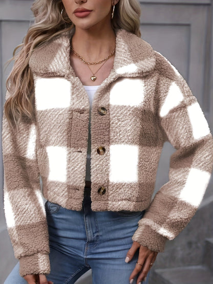 Marnie | Chaqueta corta de cuadros