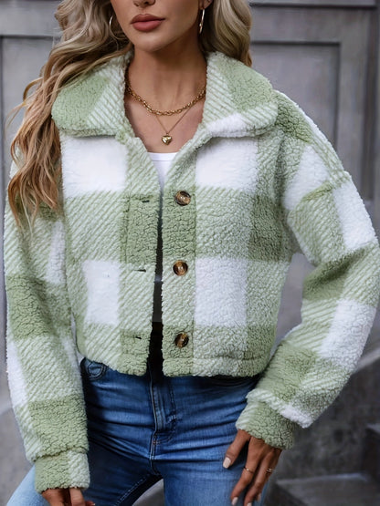 Marnie | Chaqueta corta de cuadros