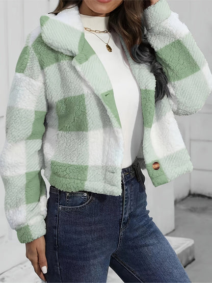 Marnie | Chaqueta corta de cuadros