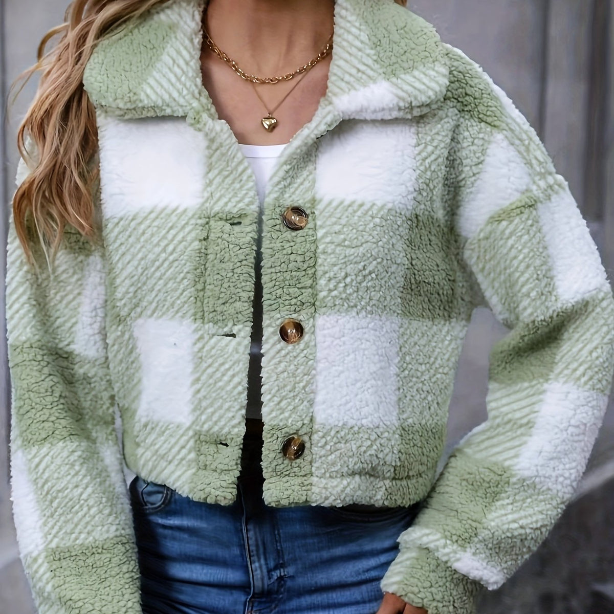Marnie | Chaqueta corta de cuadros