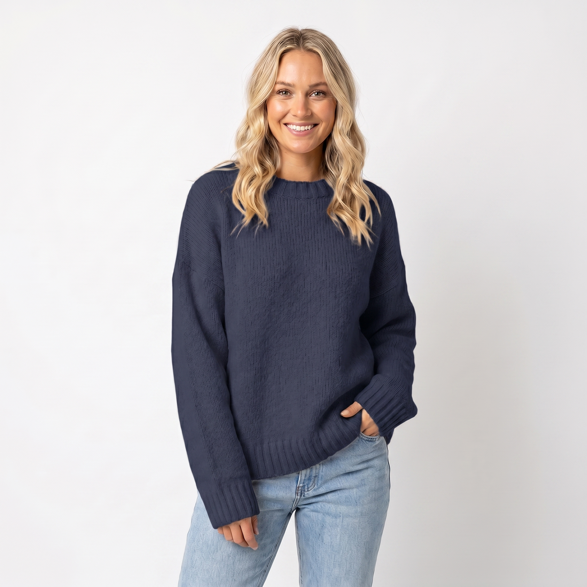 Meadow | Relaxed Crew Neck Pullover