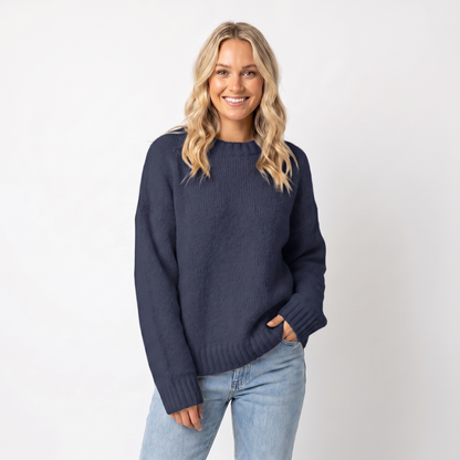 Meadow | Relaxed Crew Neck Pullover