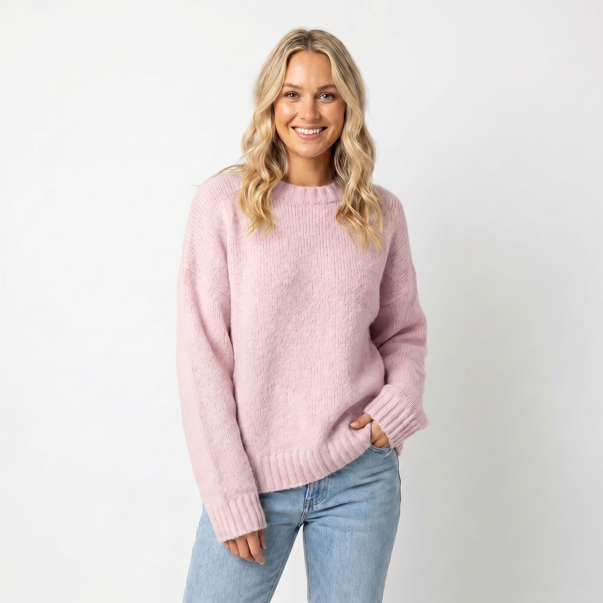 Meadow | Relaxed Crew Neck Pullover