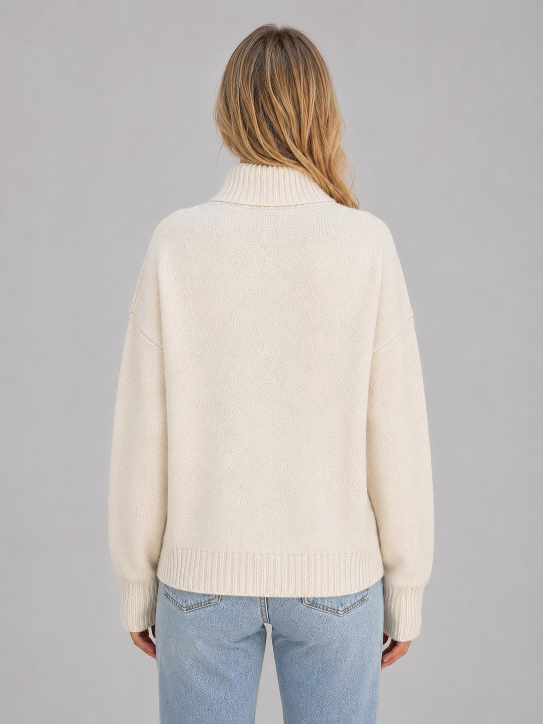 Muriel | Gilet en maille à col cheminée zippé