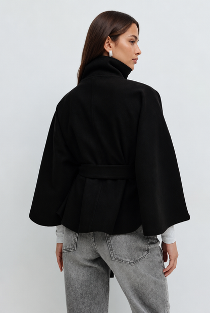 Natalie | Belted Tailored Wool Coat