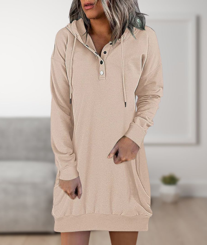 Noor | Kangaroo Pocket Hooded Sweatshirt Hoodie
