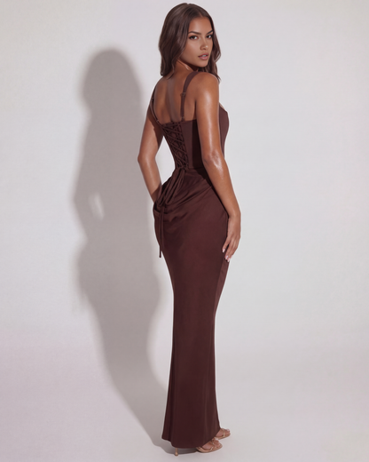Nora Corset Maxi Dress