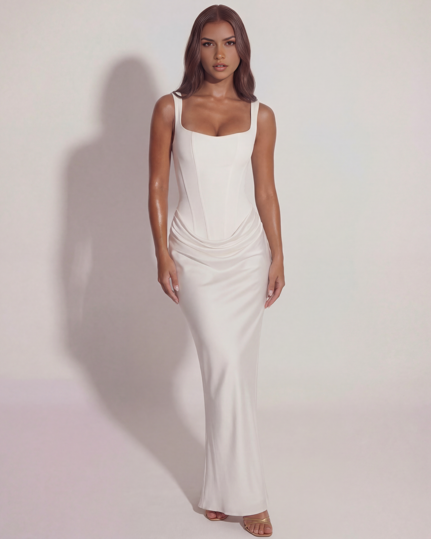 Nora Corset Maxi Dress