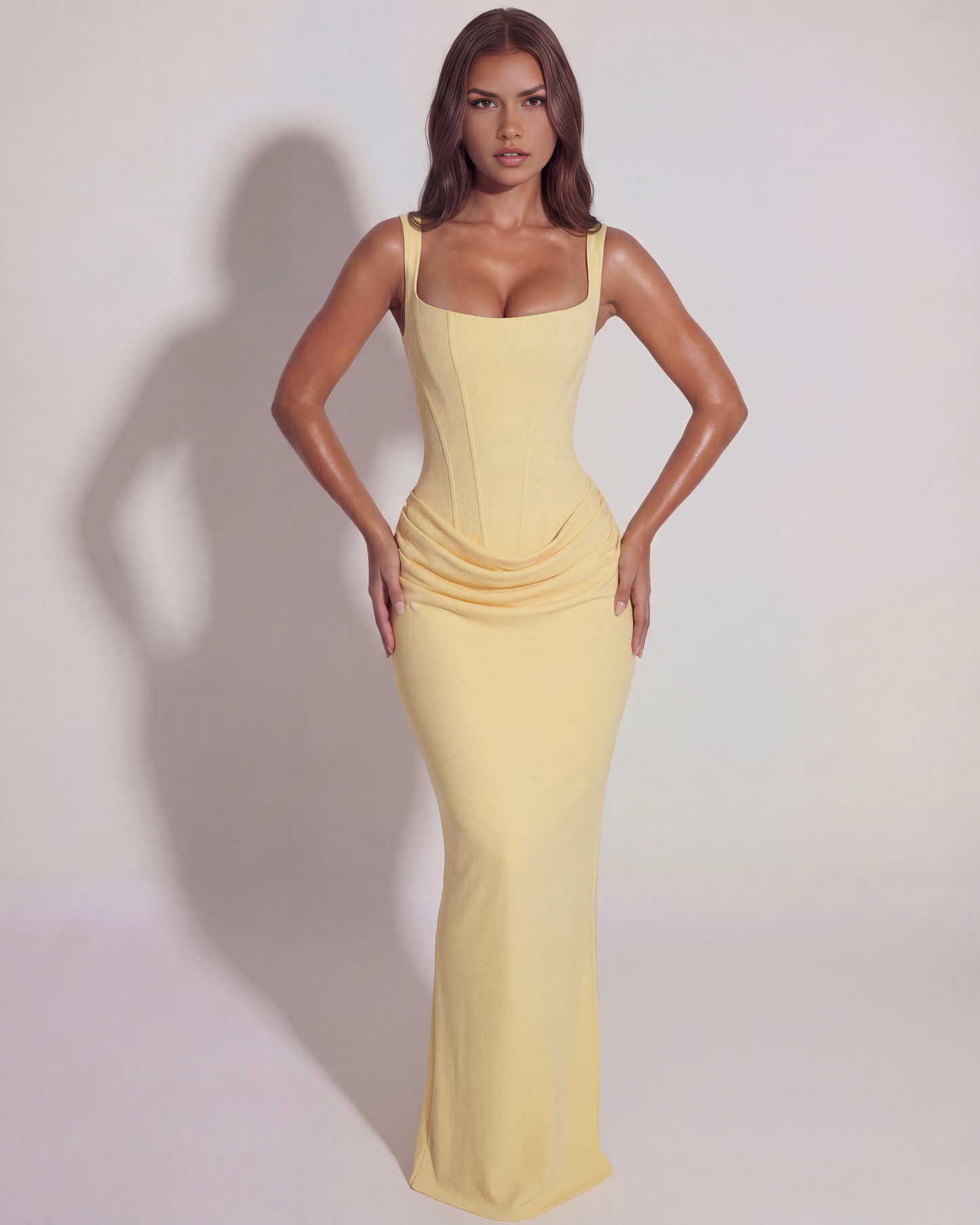 Nora Corset Maxi Dress