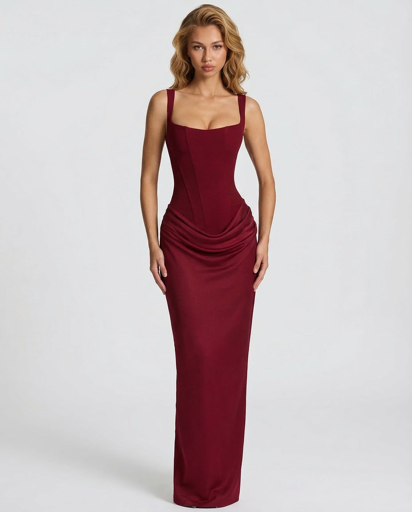 Nora Corset Maxi Dress