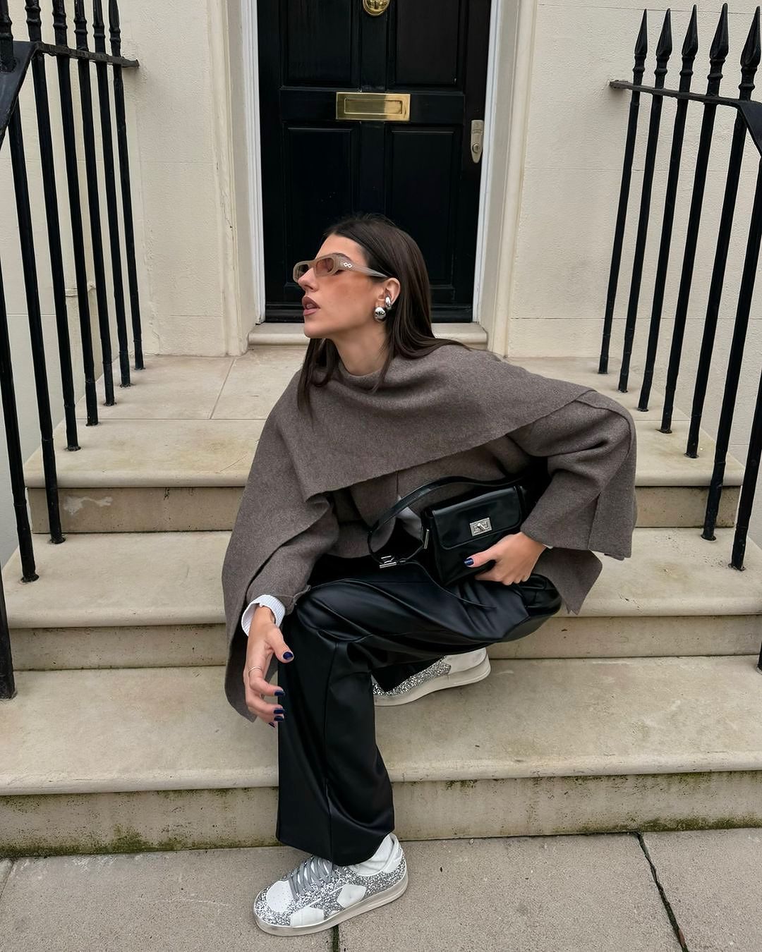 Olivia Short Cape Coat