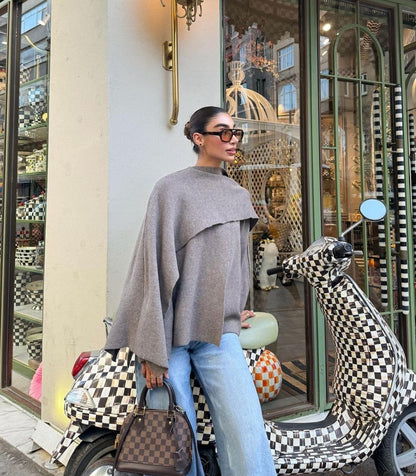 Olivia Short Cape Coat