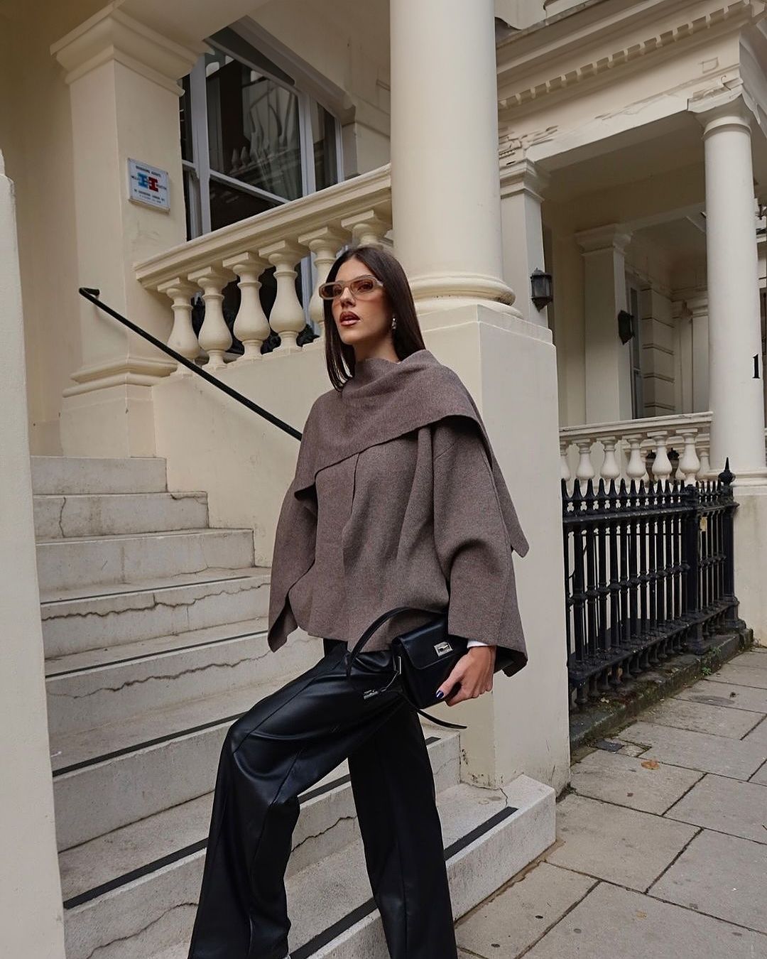 Olivia Short Cape Coat