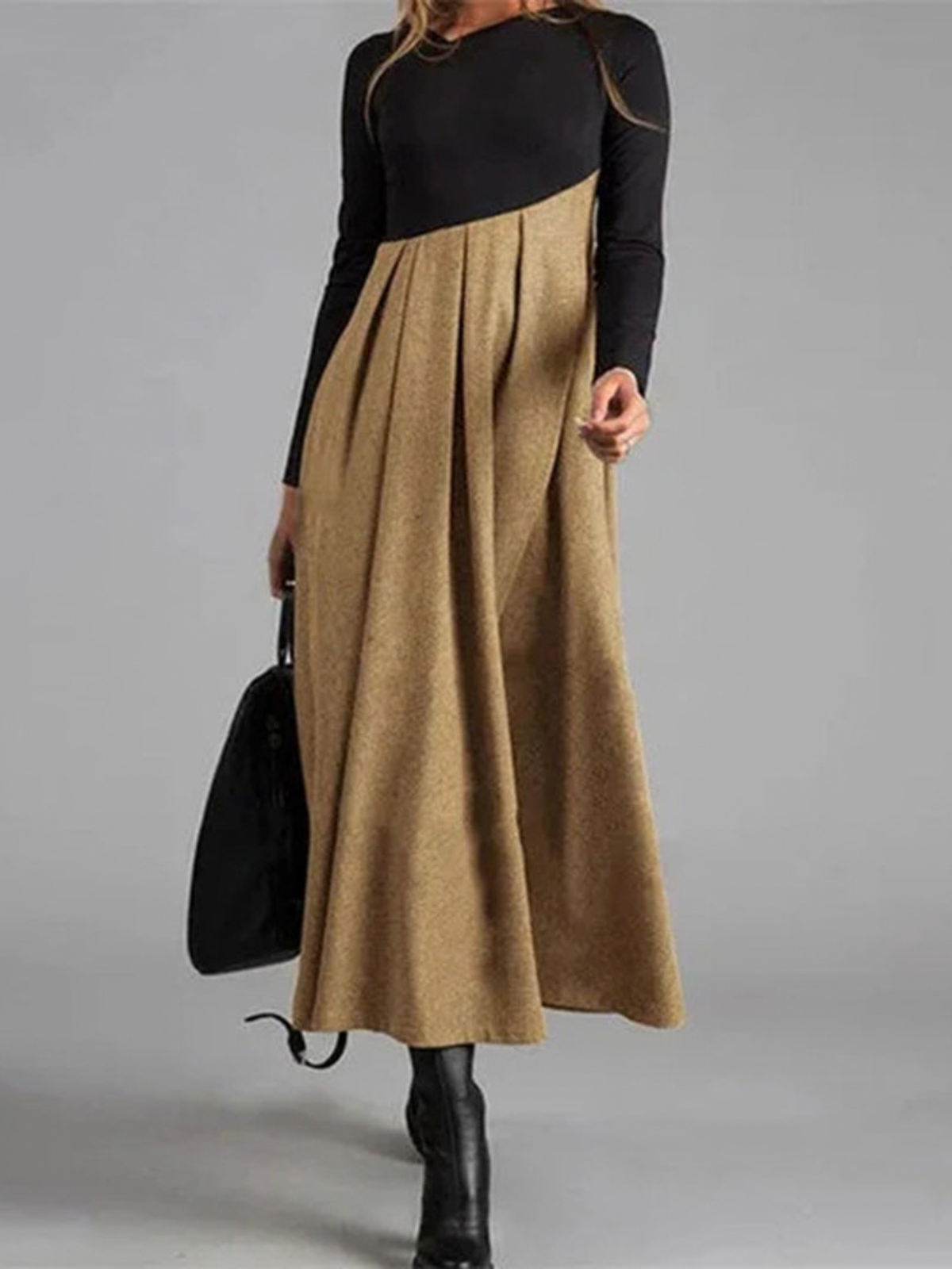 Samantha | Two Tone Maxi Dress