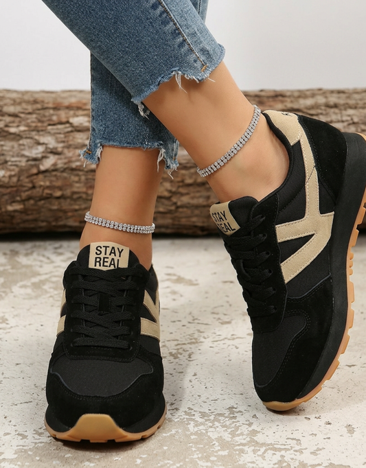 Rylena | Orthopedic Retro Lace Up Comfort Shoes