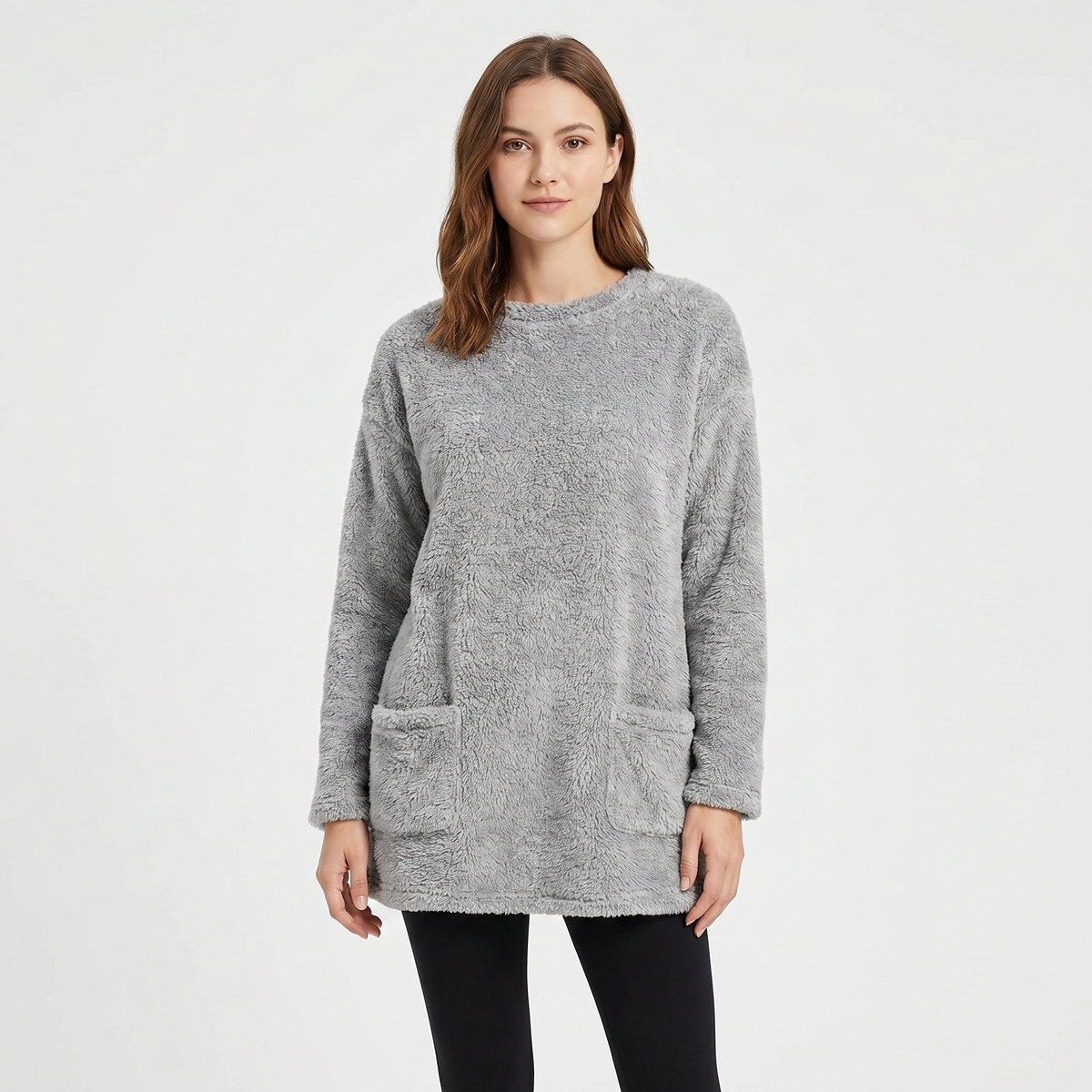 Sable | Fleece Lounge Tunic