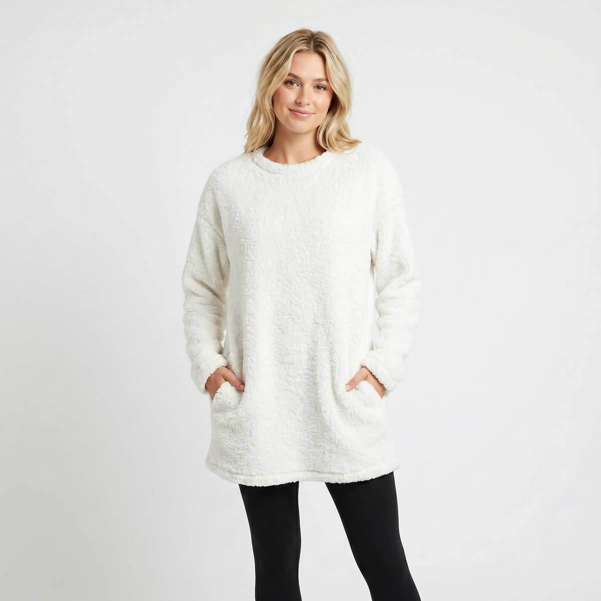 Sable | Fleece Lounge Tunic