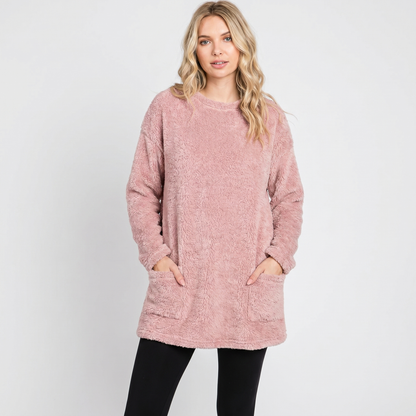 Sable | Fleece Lounge Tunic