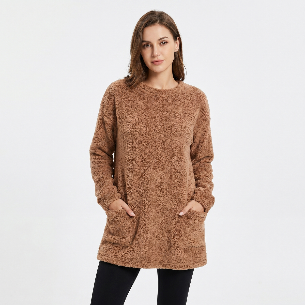 Sable | Fleece Lounge Tunic