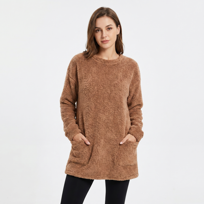 Sable | Fleece Lounge Tunic