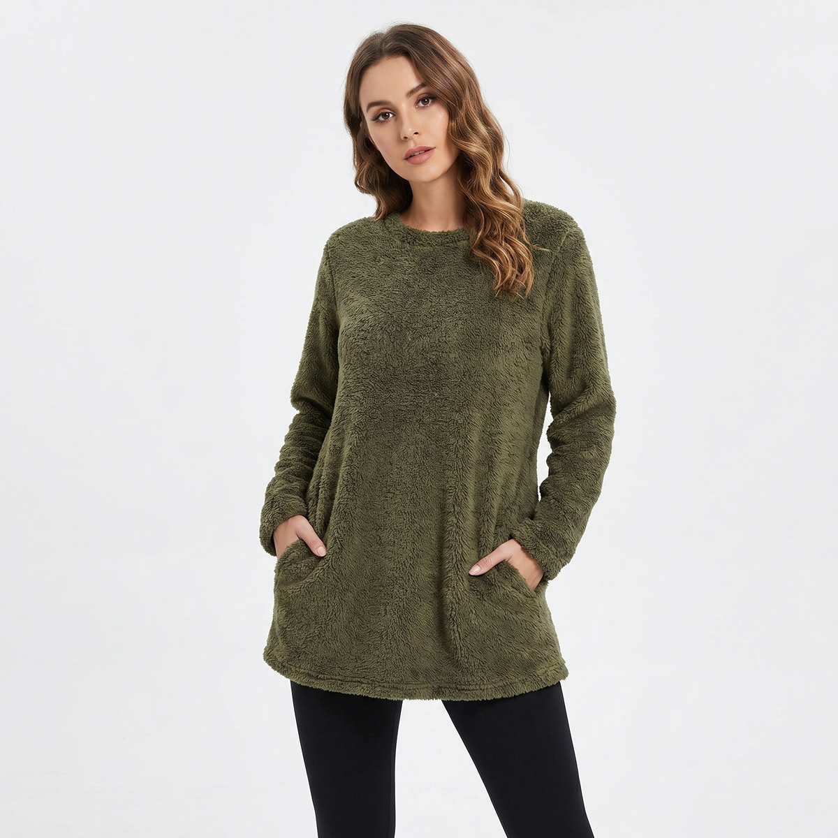 Sable | Fleece Lounge Tunic