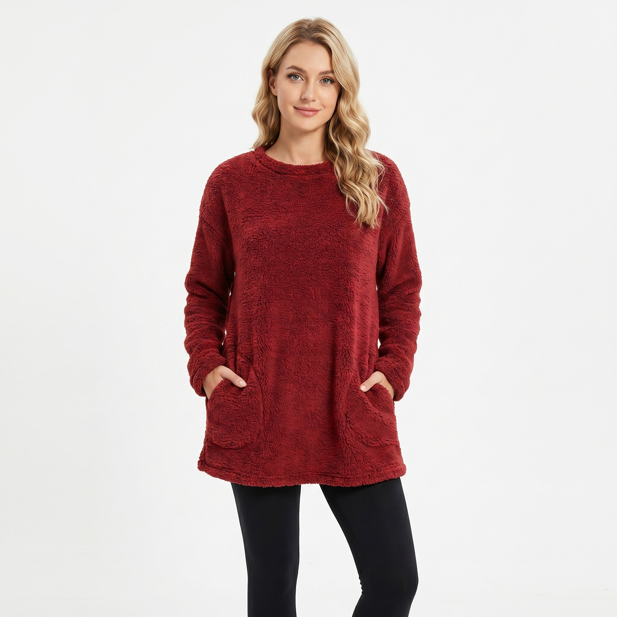 Sable | Fleece Lounge Tunic