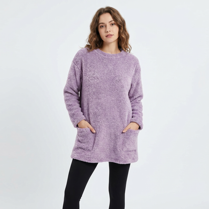 Sable | Fleece Lounge Tunic