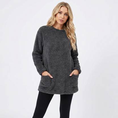 Sable | Fleece Lounge Tunic
