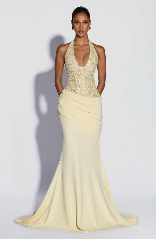 Scarlet Gown Maxi Dress