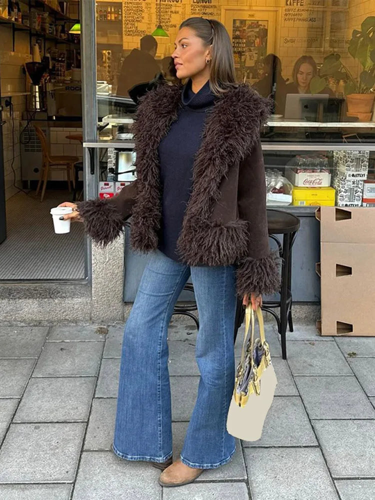 Seralina | Faux Fur Trim Winter Jacket
