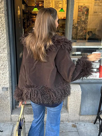 Seralina | Faux Fur Trim Winter Jacket