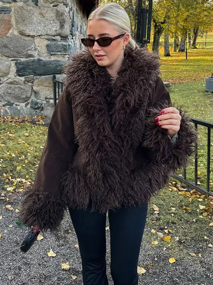 Seralina | Faux Fur Trim Winter Jacket