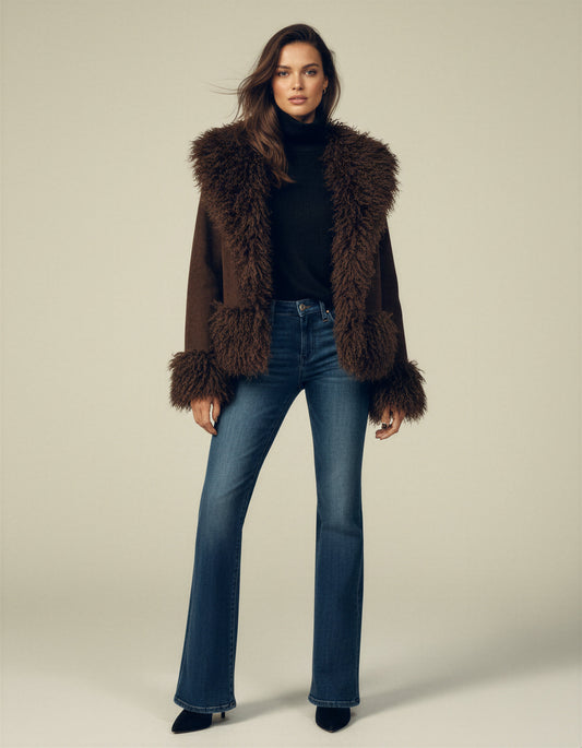 Seralina | Faux Fur Trim Winter Jacket