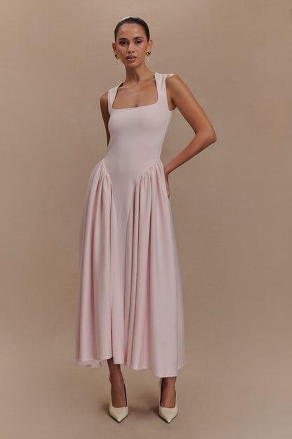 Sharissa Drop Waist Midi Dress