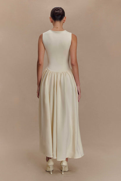 Sharissa Drop Waist Midi Dress